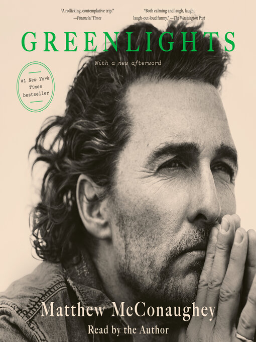 Matthew McConaughey创作的Greenlights作品的详细信息 - 可供借阅
